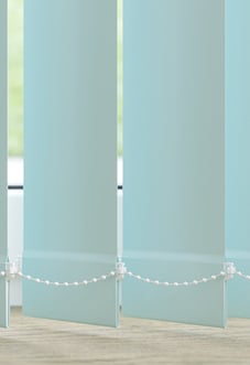 Orion (Blackout), Crystal Blue - Vertical Blind Slats